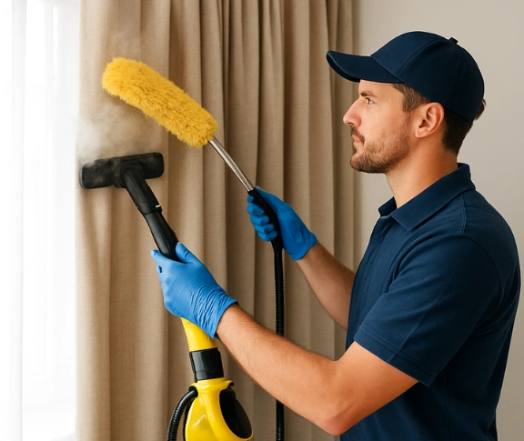 Trusted drapes cleaning technician Matty Curtain Cleaning braybrook-vic QLD