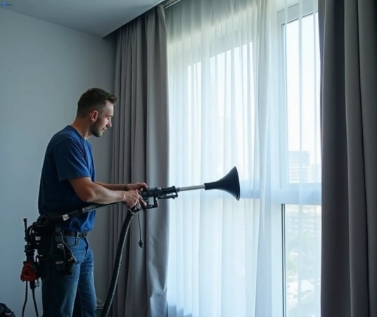 Professional drapes cleaning process tools Matty Curtain Cleaning braybrook-vic