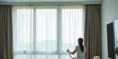Delicate sheer drape cleaning braybrook-vic Matty Curtain Cleaning
